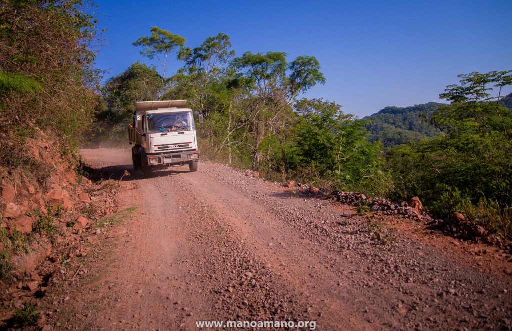 One of our more challenging projects in recent years - a 37-mile road in El Palmar, Bolivia that was dedicated in October 2014.