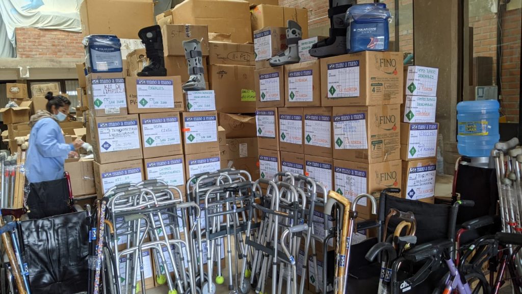 Sending Nearly 80,000 Pounds of Medical Supplies and Equipment From